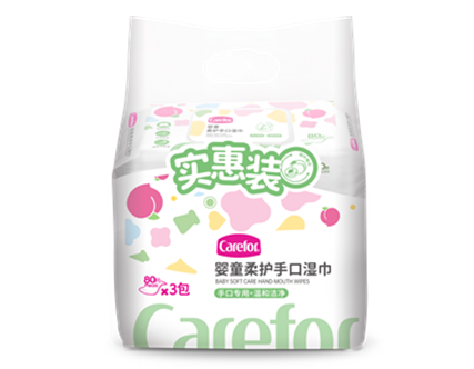 愛護嬰童柔護手口濕巾